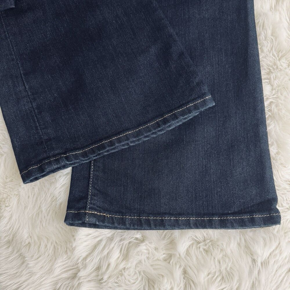 Mavi Molly Mid Rise Classic Bootcut Jeans 30 (29x30.5) Dark Blue Denim Womens - Picture 9 of 10